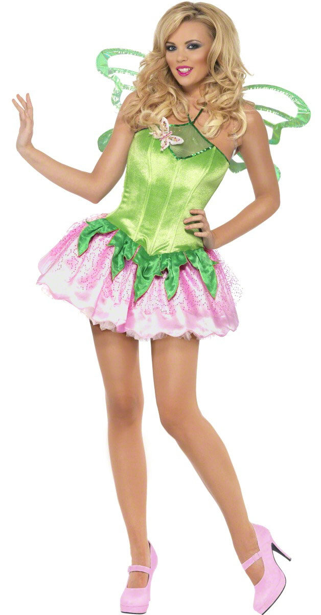 Sexy Green Garden Fairy Costume Mr Costumes