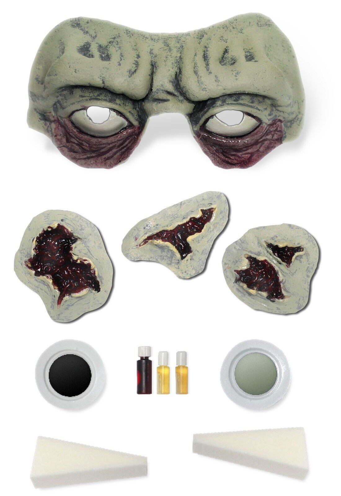 Graveyard Zombie Makeup Kit - Mr. Costumes