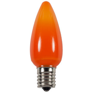 c9 amber orange opaque led light bulbs