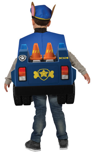 paw patrol deluxe chase kids costume