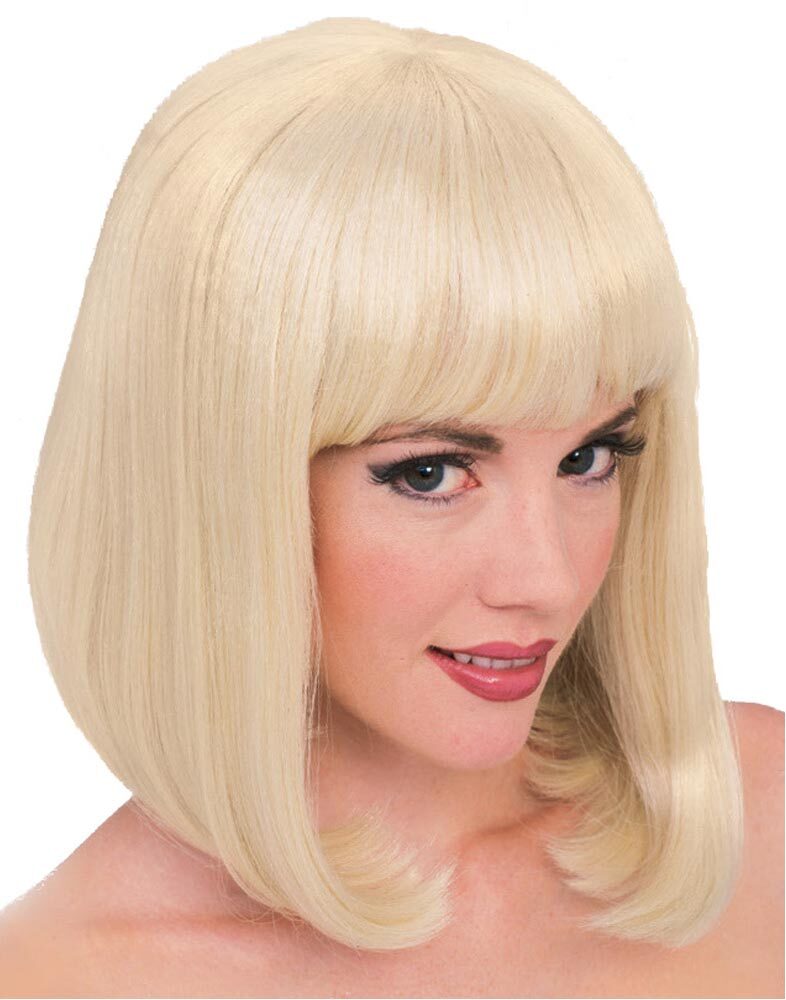 blonde 50s wig