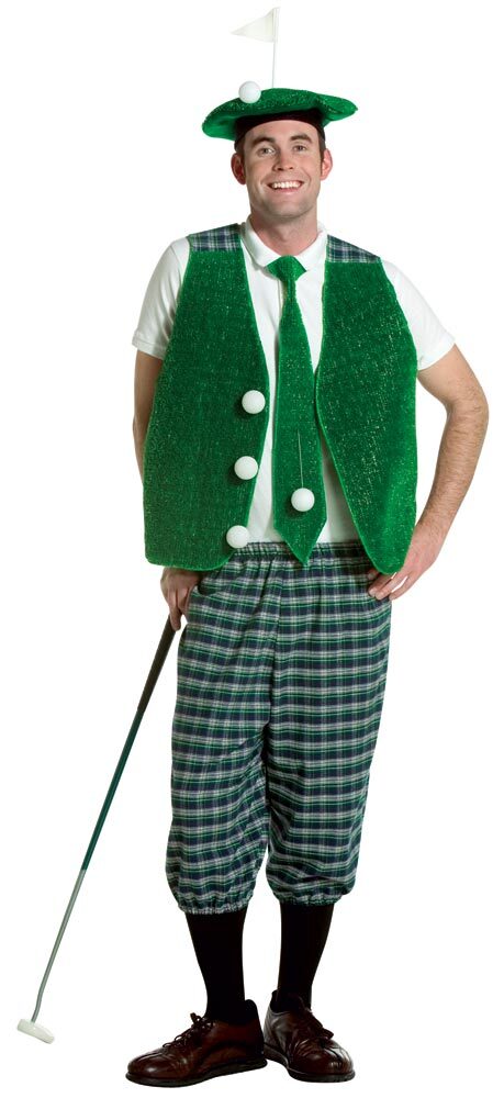 Mens Funny Adult Golf Costume - Mr. Costumes