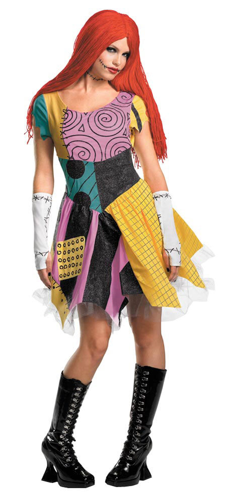Nightmare Before Christmas Adult Sassy Sally Costume - Mr. Costumes