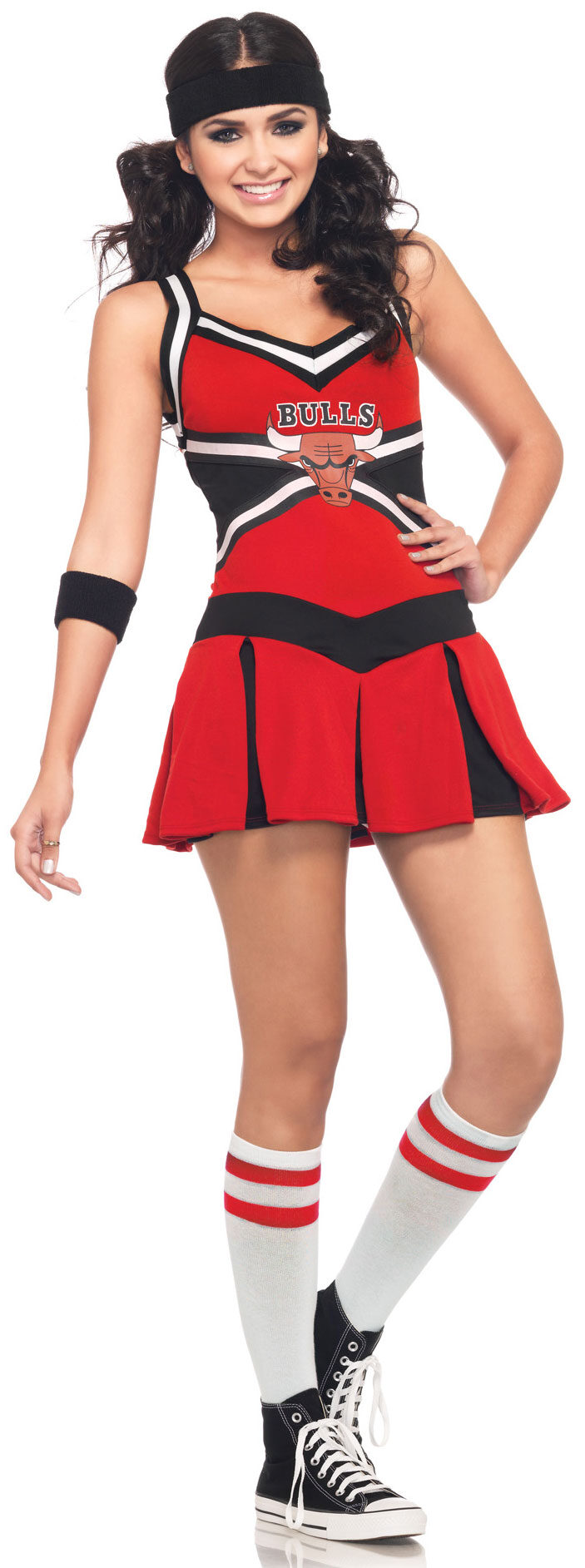 Sexy Chicago Bulls Cheerleader Costume - Mr. Costumes