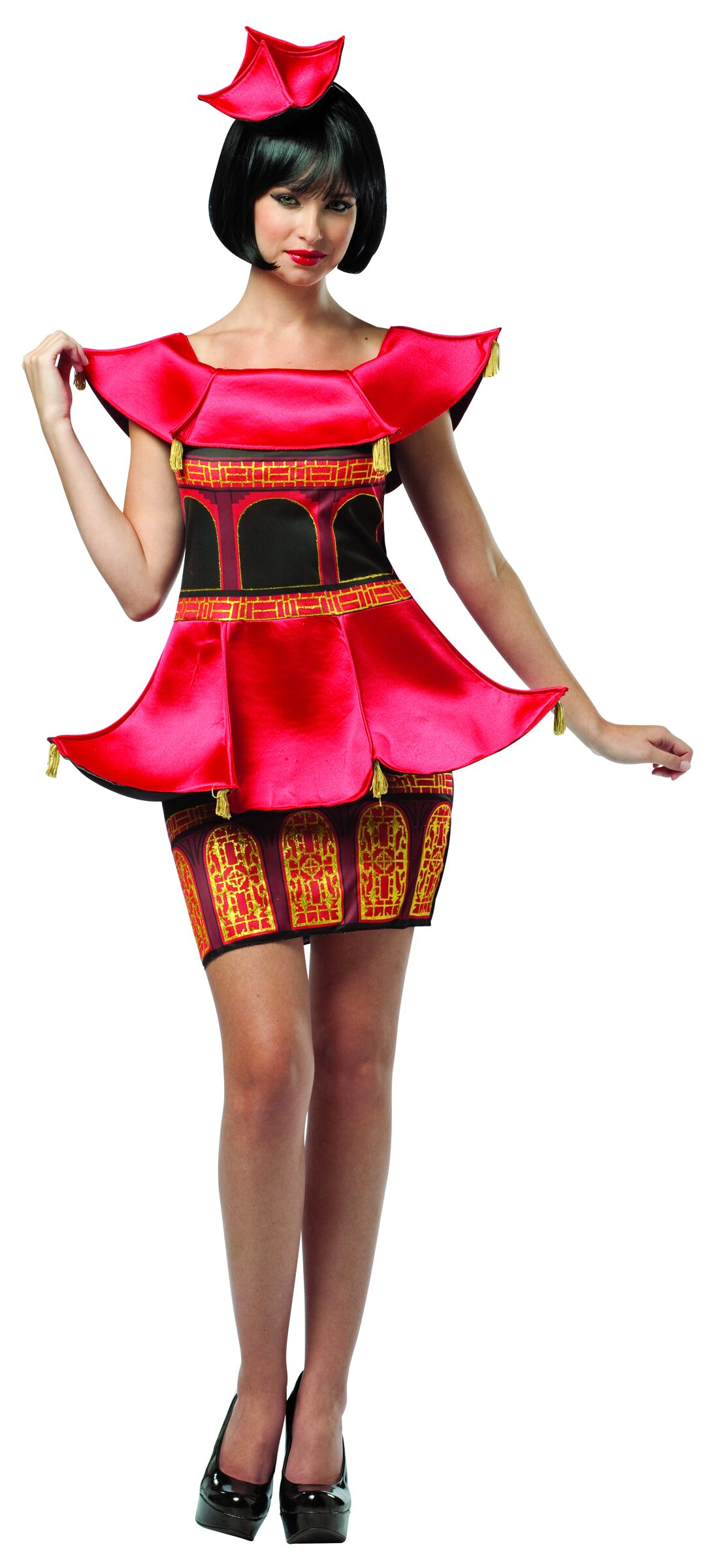 Sexy Pagoda Dress Asian Costume - Mr. Costumes