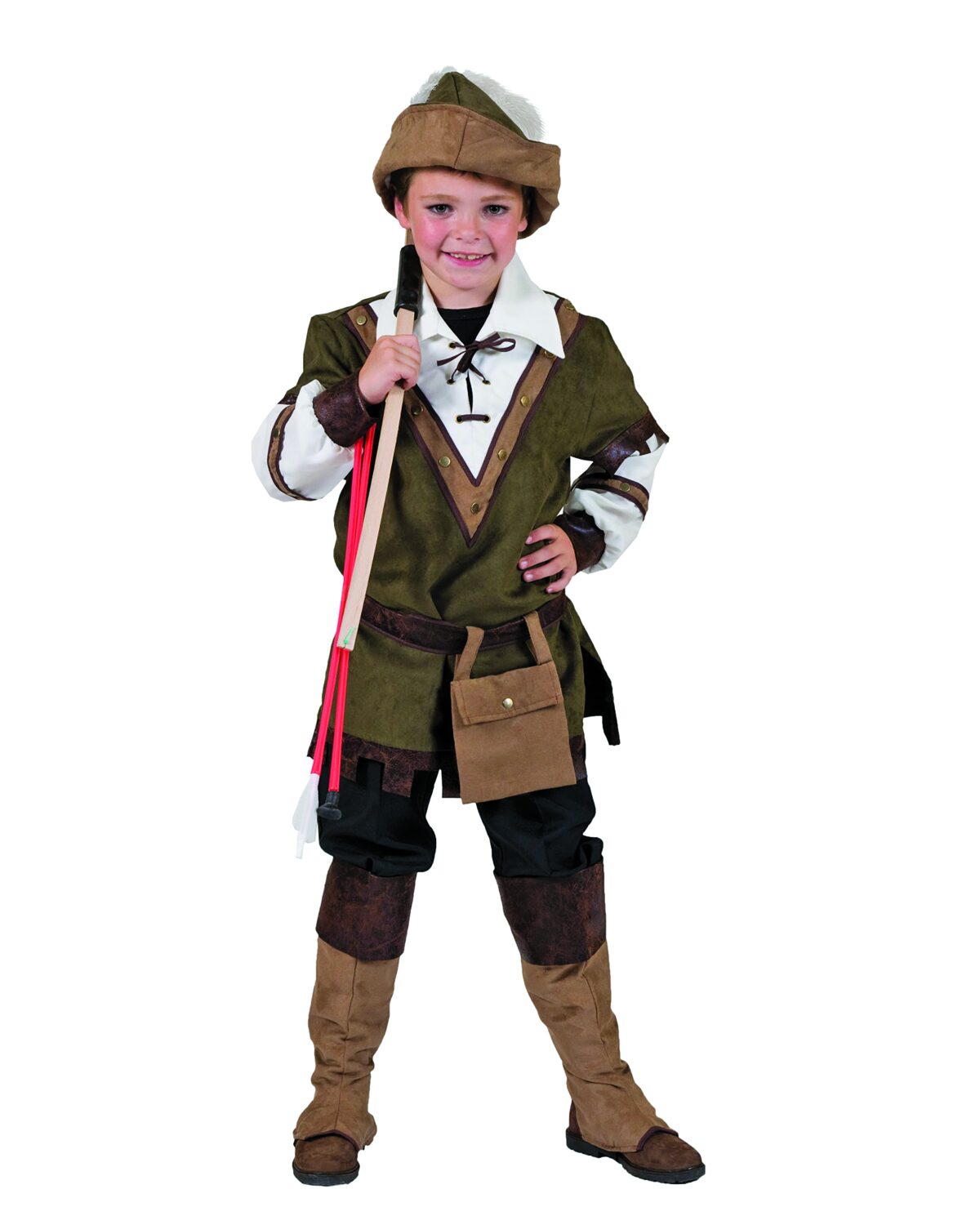 Sherwood Forest Robin Hood Kids Costume - Mr. Costumes