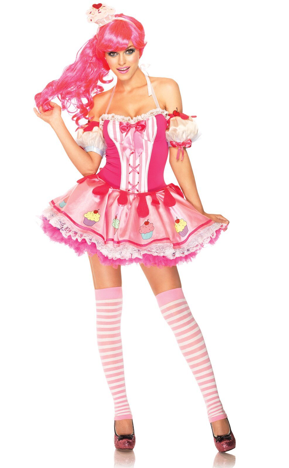 Miss Babycake Cupcake Princess Adult Costume - Mr. Costumes