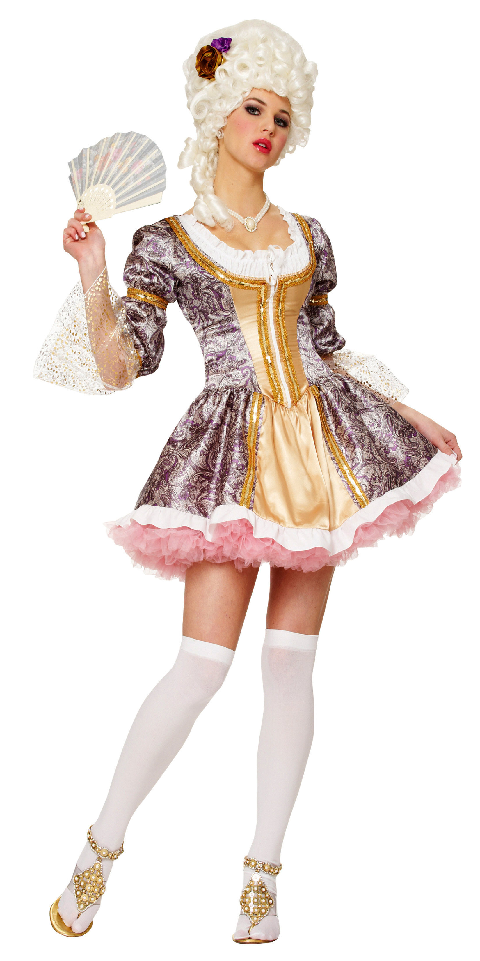 Sexy French Queen Marie Antoinette Costume - Mr. Costumes