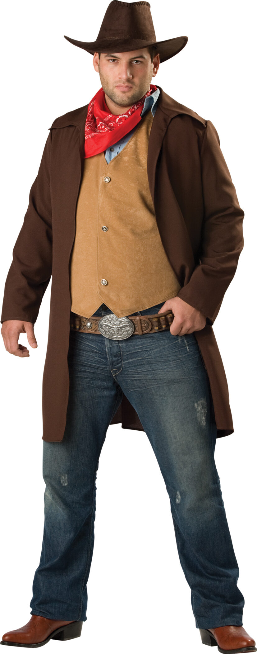 Rawhide Cowboy Plus Size Costume - Mr.