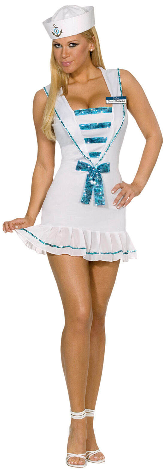 Shore Thing Sandy Sexy Sailor Costume - Mr. Costumes