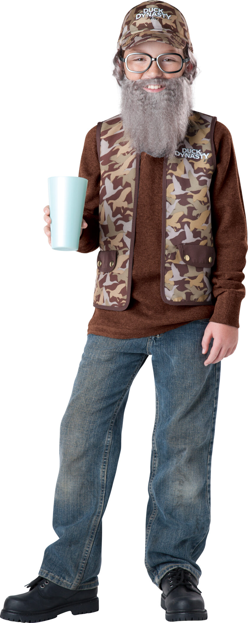 Duck Dynasty Uncle Si Kids Costume - Mr. Costumes