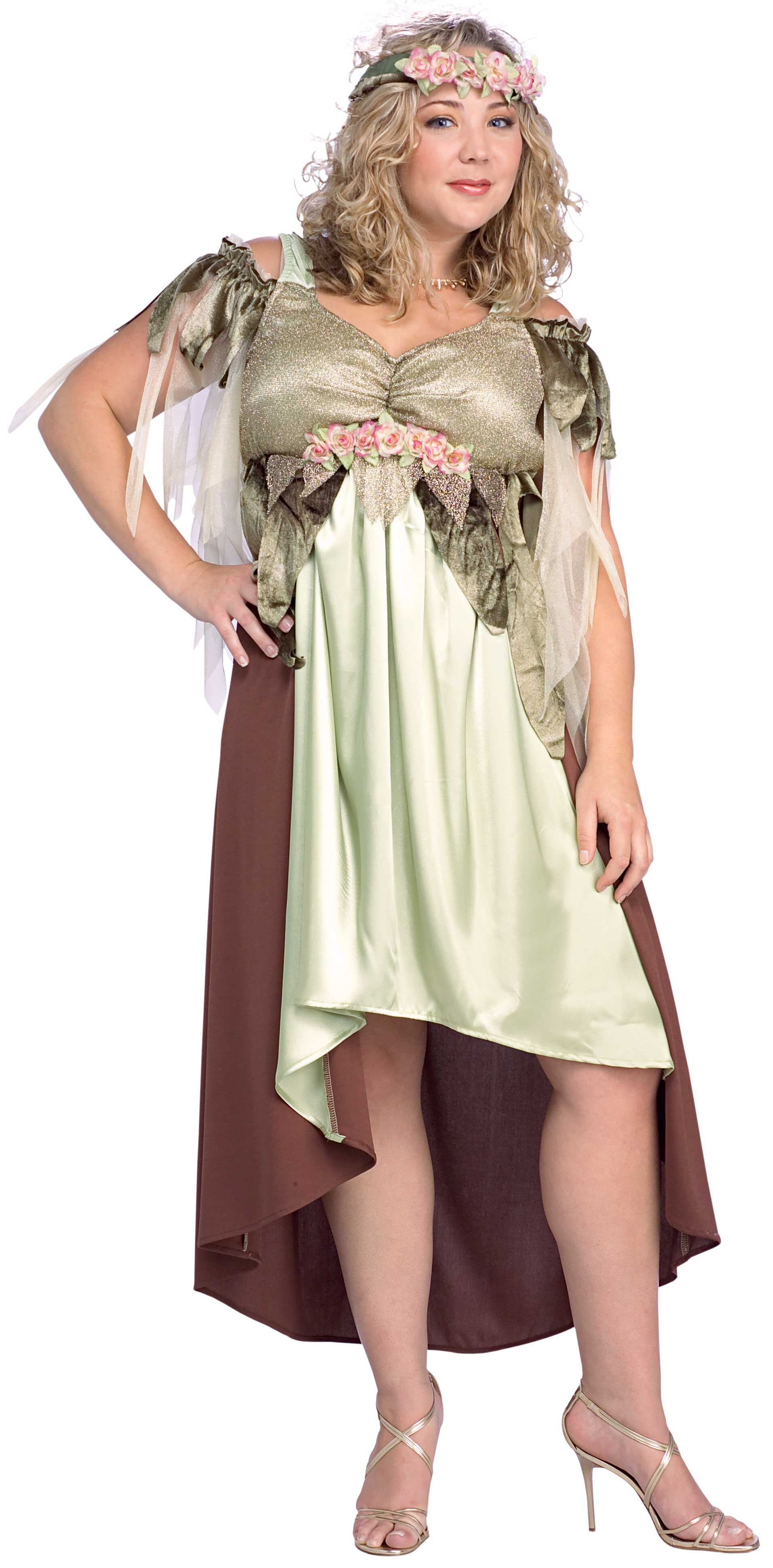 Mother Nature Fairy Plus Size Costume - Mr. Costumes