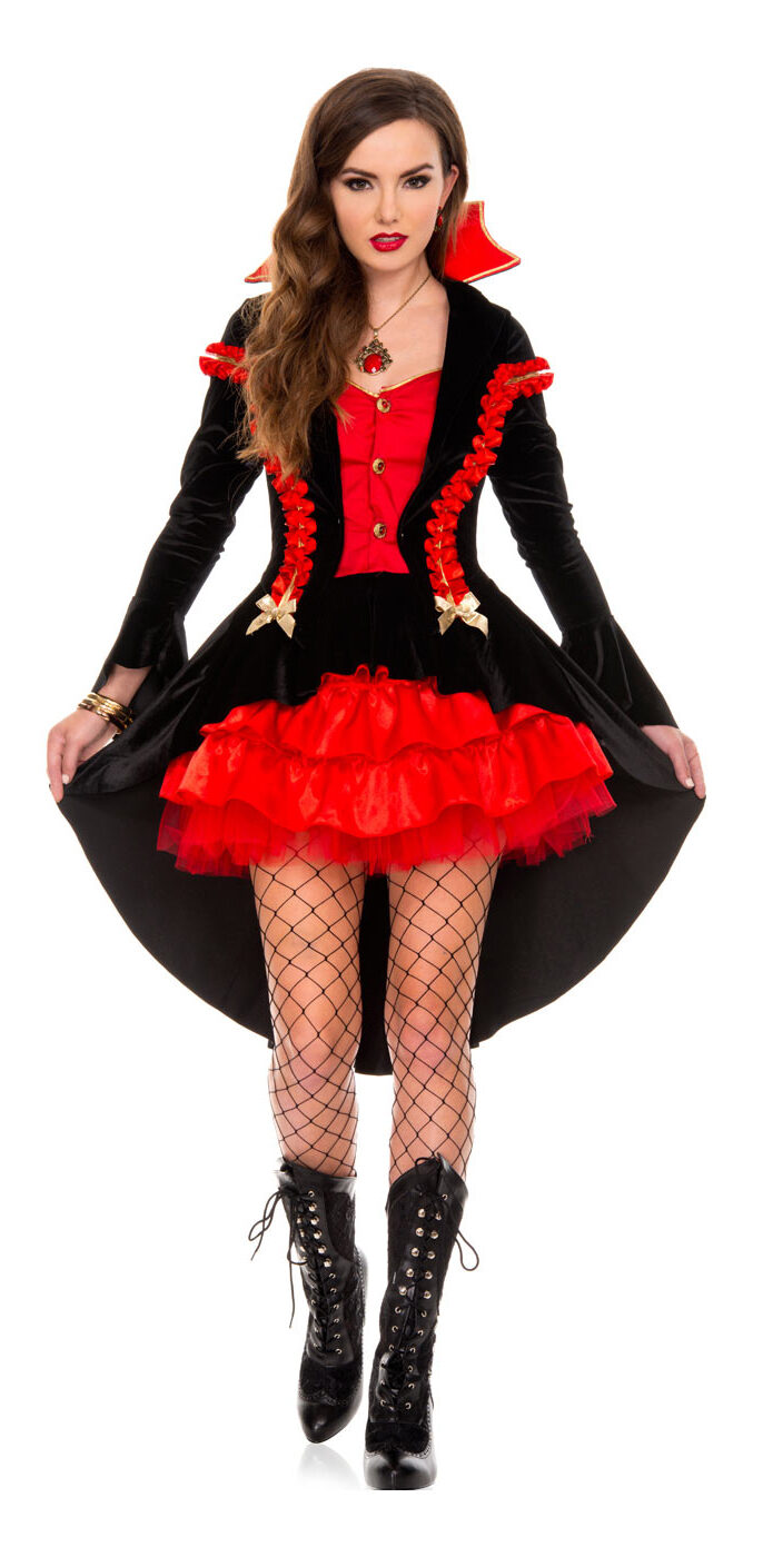 vampire costumes for teenage girls with pants