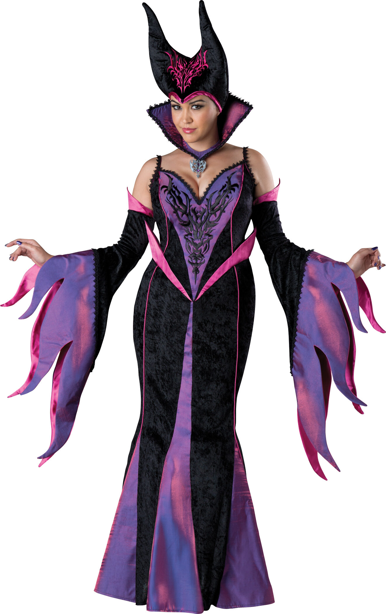 Maleficent Dark Sorceress Plus Size Costume - Mr. Costumes