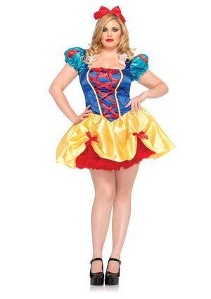 Fairy Tale Snow White Plus Size Costume - Mr. Costumes