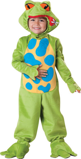 Green Lil Froggy Boys Baby Costume
