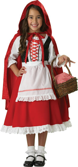 Elite Girls Little Red Riding Hood Kids Costume