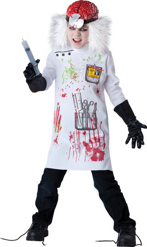 Boys Mad Scientist Kids Costume