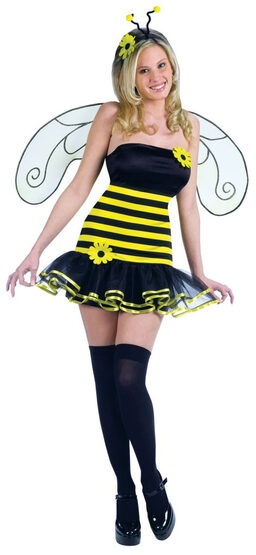 Womens Honey Bee Sexy Costume