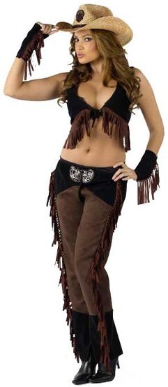 Sexy Ride em Cowgirl Western Costume