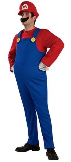 Adult Deluxe Super Mario Costume