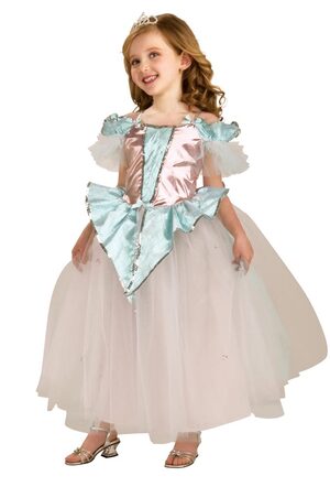Girls Cotton Candy Princess Costume