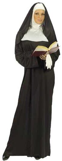 Womens Mother Superior Adult Nun Costume