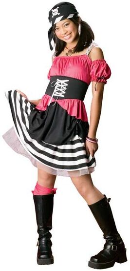 Girls Sweet Pirate Costume
