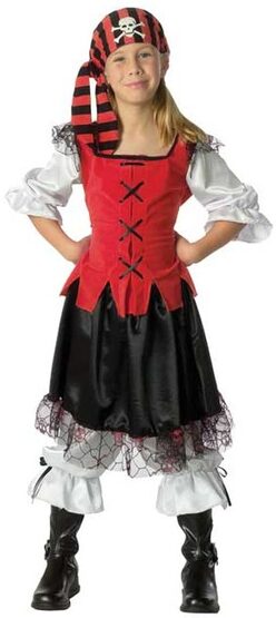 Sassy Pirate Girl Kids Costume
