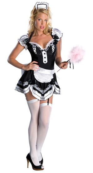 Francesca Naughty French Maid Costume