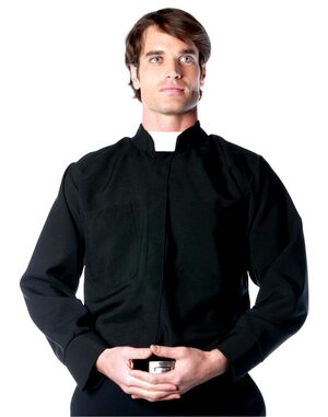 Mens Adult Priest Costume