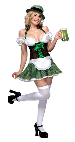St Patricks Day Lucky Charm Sexy Costume