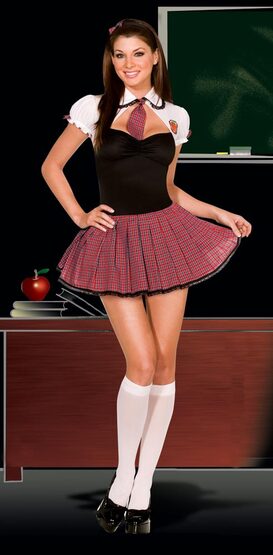 Straight A Student Sexy School Girl Costume