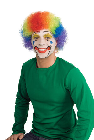 Popular Clown Multi Colored Wig