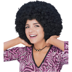 Black Afro Wig 