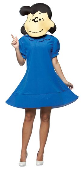 Womens Adult Peanuts Lucy Costume