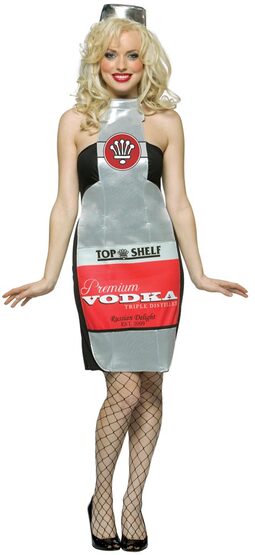 Top Shelf Vodka Sexy Costume
