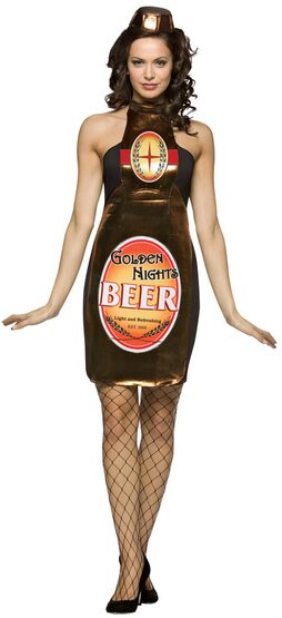 Golden Nights Sexy Beer Girl Costume