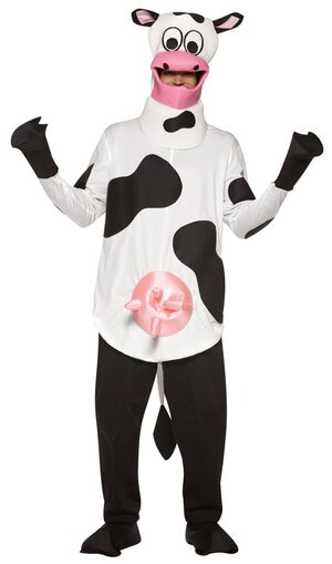 Adult Lightweight Funny Cow Costume