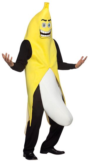 Adult Banana Flasher Funny Costume