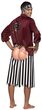 Mens Pirate Booty Funny Adult Costume
