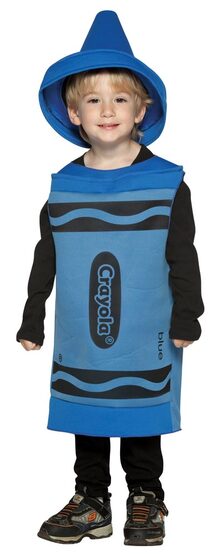 Toddler Blue Crayola Crayon Costume