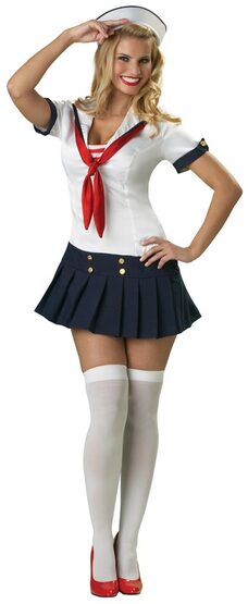 Hey Sexy Sailor Girl Costume