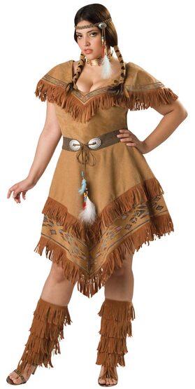 Plus Size Indian Girl Costume