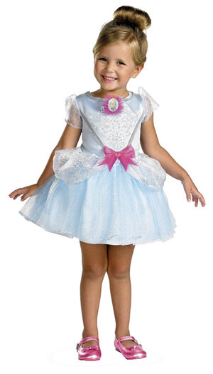 Kids Disney Cinderella Toddler Ballerina Costume