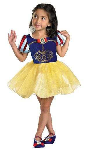 Kids Disney Snow White Toddler Ballerina Costume