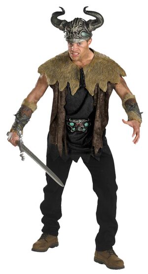 Mens Deluxe Adult Nordic Viking Costume