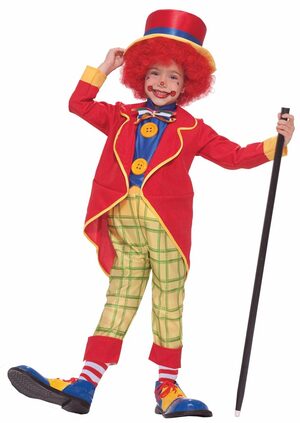 Toddler Boys Little Clown Costume