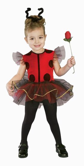 Toddler Ballerina Ladybug Costume