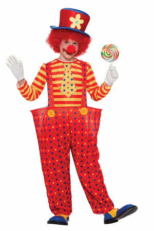 Kids Hoopy the Clown Circus Costume